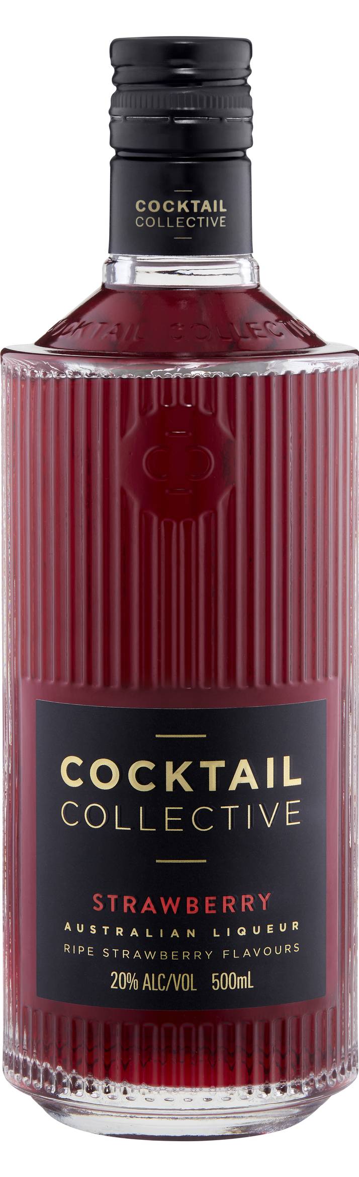 Cocktail Collective Australian Liquor, Ripe Strawberry (500mL)