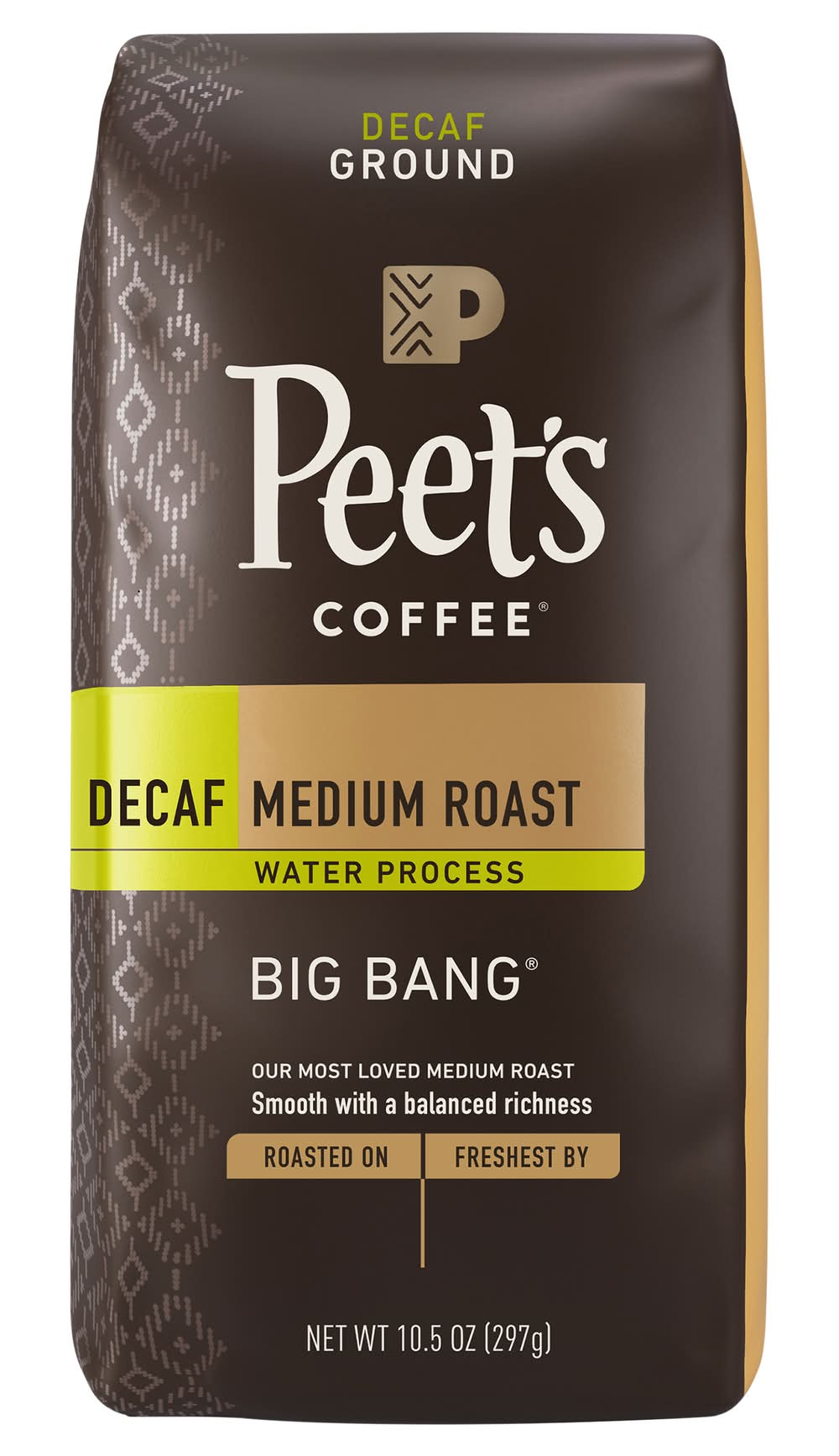Peet's Coffee Decaf Big Bang Ground Coffee (10.5 oz)