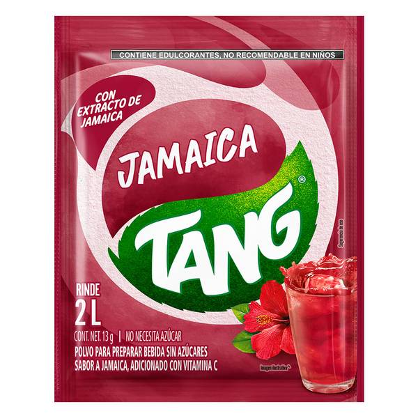 Tang · Polvo para preparar bebida sabor jamaica (13 g)