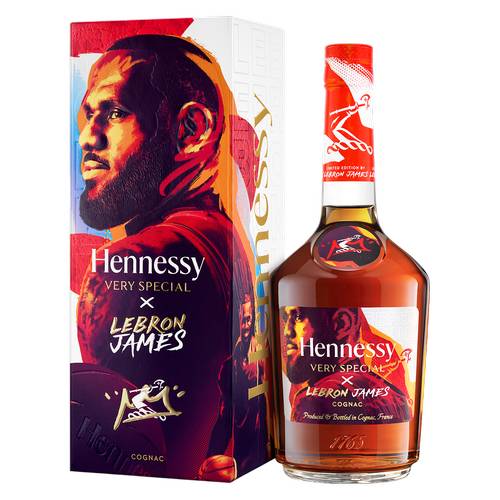 Hennessy X Lebron James Limited Edition Cognac (750 ml)