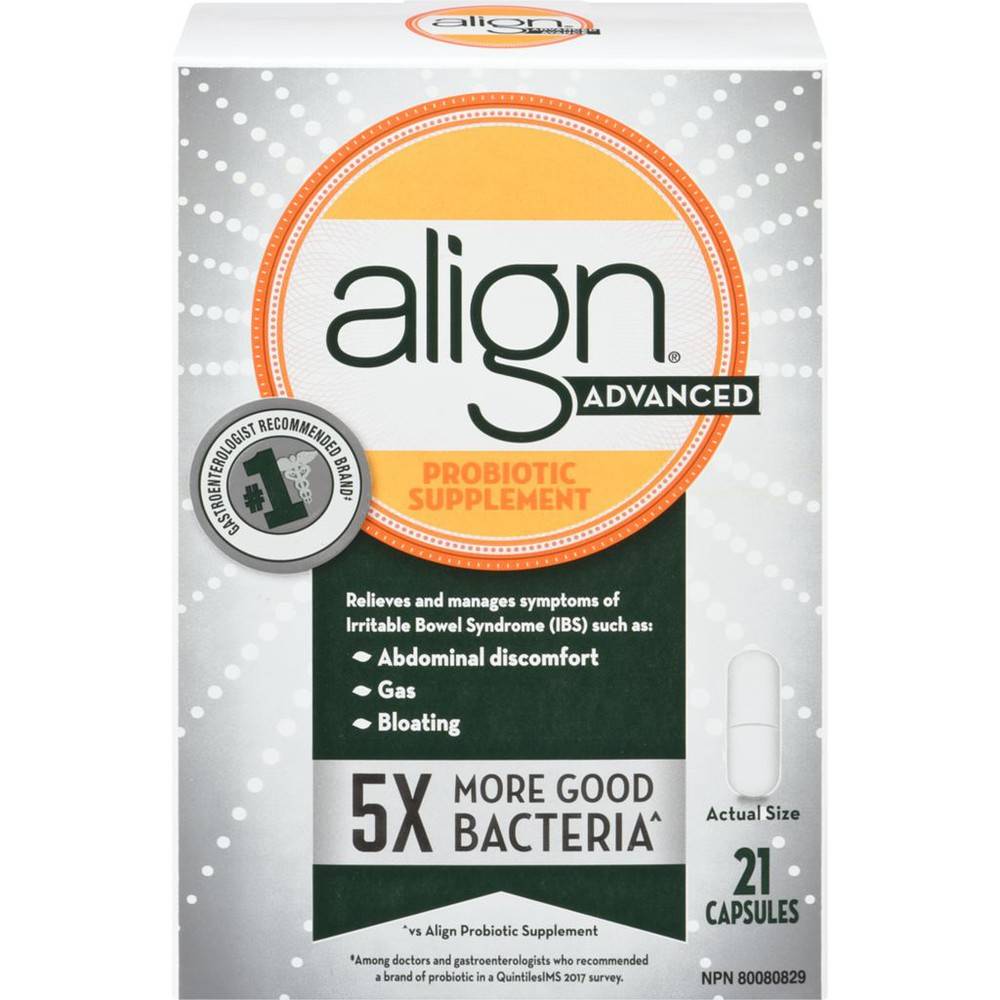 Align Advanced Probiotic Supplement (21 units)