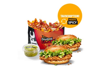 Loaded Doritos Burger Feast