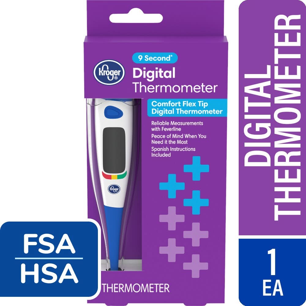 Kroger Comfort Flex Tip Digital Thermometer