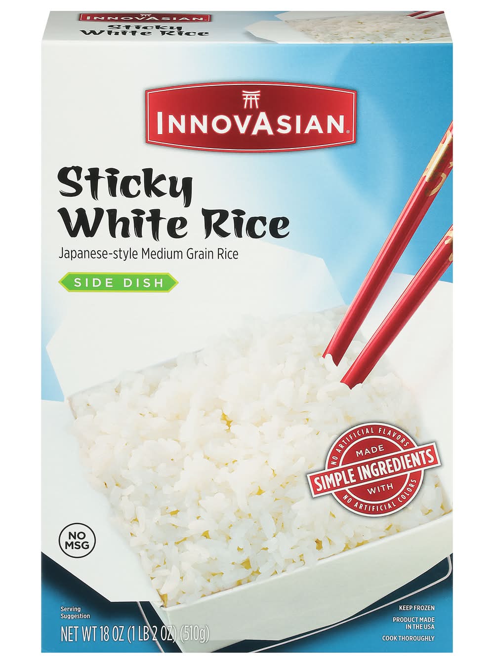 InnovAsian Sticky White Rice Side Dish (18 oz)
