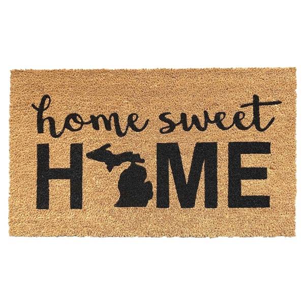 Allure Michigan Home Sweet Home Doormat