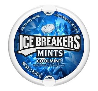 Ice Breakers Sugar Free Coolmint Mints, 1.5 oz. (717)