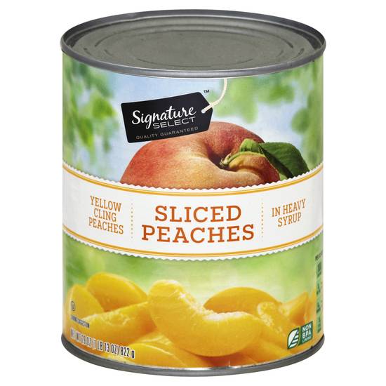 Signature Select Sliced Peaches in Heavy Syrup (29 oz)