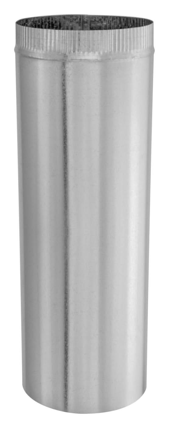Imperial 8 In. D X 24 In. L Galvanized Steel Furnace Pipe