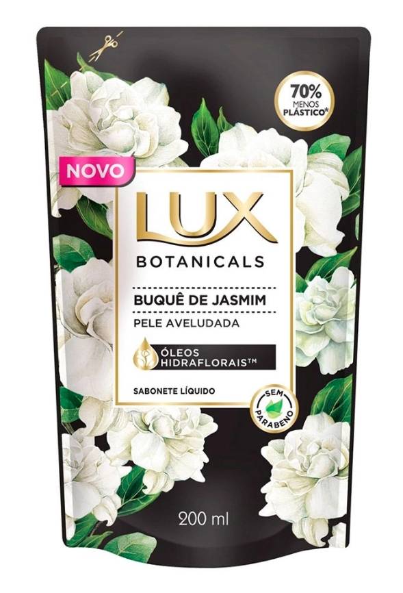 Lux refil sabonete líquido botanicals buquê de jasmim (200 ml)