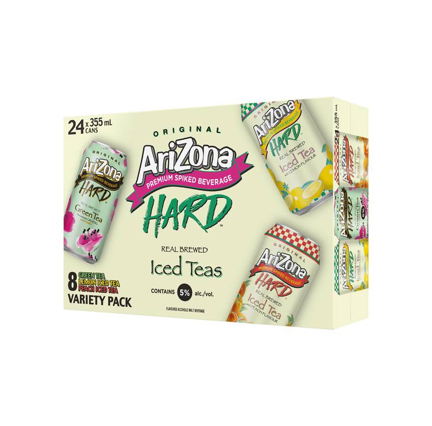 Arizona Hard Variety Pack  (24 Cans, 355ml)
