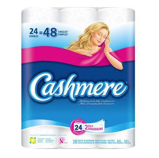 Cashmere Double Toilet Paper (24 ct)
