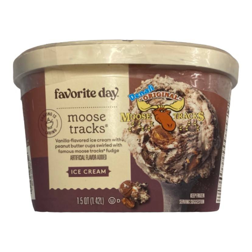 Favorite Day Moose Tracks Ice Cream (1.5 qt)