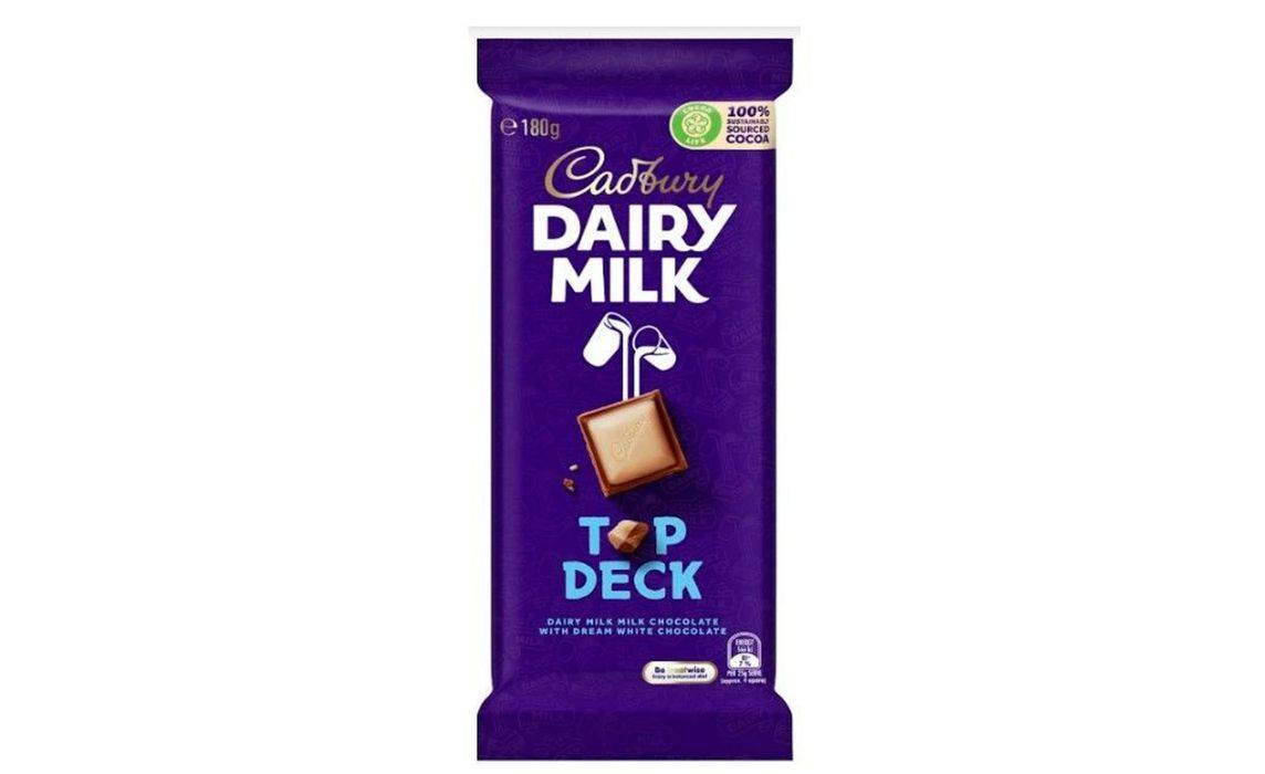 Cadbury Dairy Milk Top Deck New 180g