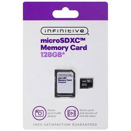 Infinitive Micro Sdxc Memory Card 128 Gb