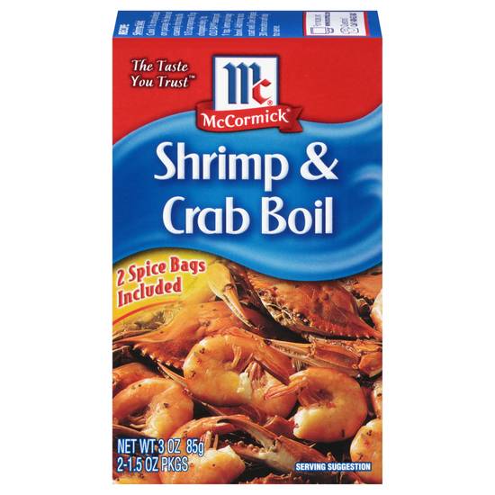 Mccormick Golden Dipt Shrimp & Crab Boil Spice