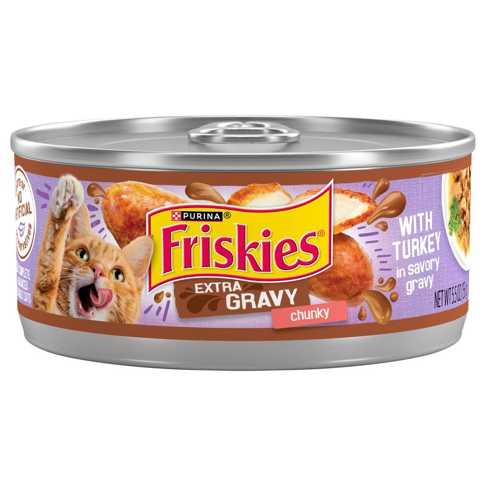 Purina Friskies Turkey Chunky Gravy Cat Food