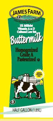 James Farm - Buttermilk - 64 oz (6 Units per Case)