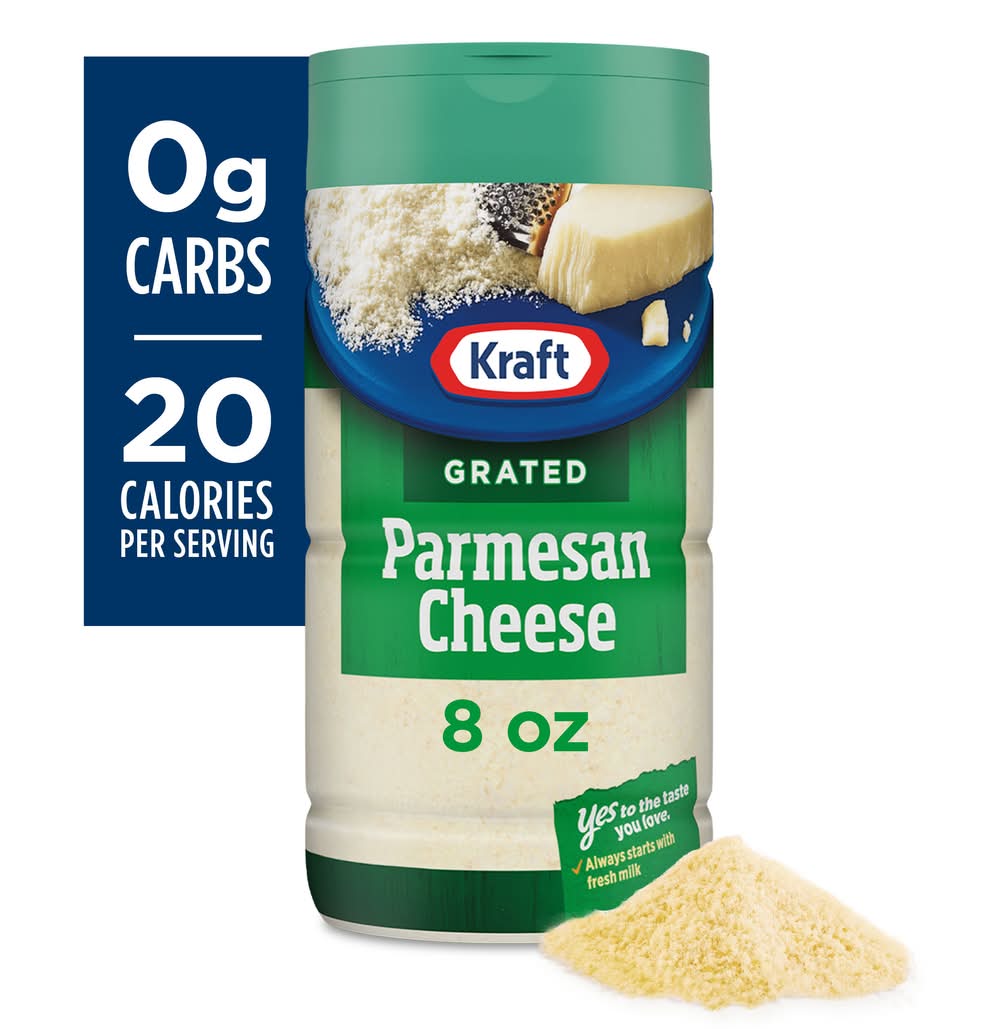 Kraft Grated Parmesan Cheese (8 oz)
