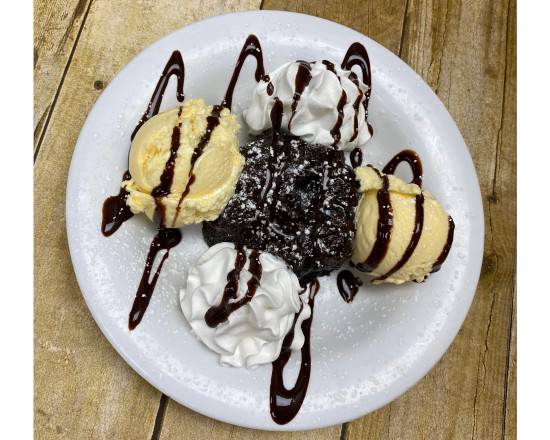 Order Chocolate Volcano food online from Lindburgers store, Jupiter on bringmethat.com