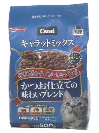 日清ペット キャラットミックス かつお仕立て (500g)