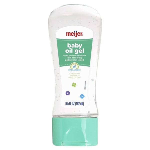 Meijer Baby Oil Gel, 6.5 oz