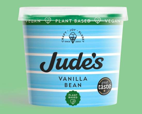 Jude's Vegan Vanilla Ice Cream Tub 100ml