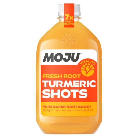 Moju Vitality Fresh Root Turmeric 7 Shots