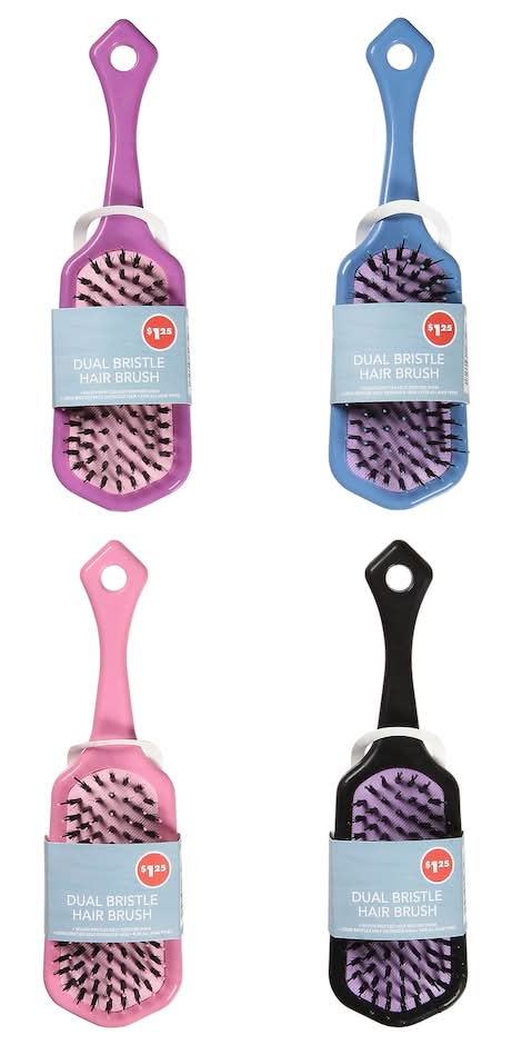 Dual Bristle Hair Brush (4 ct)