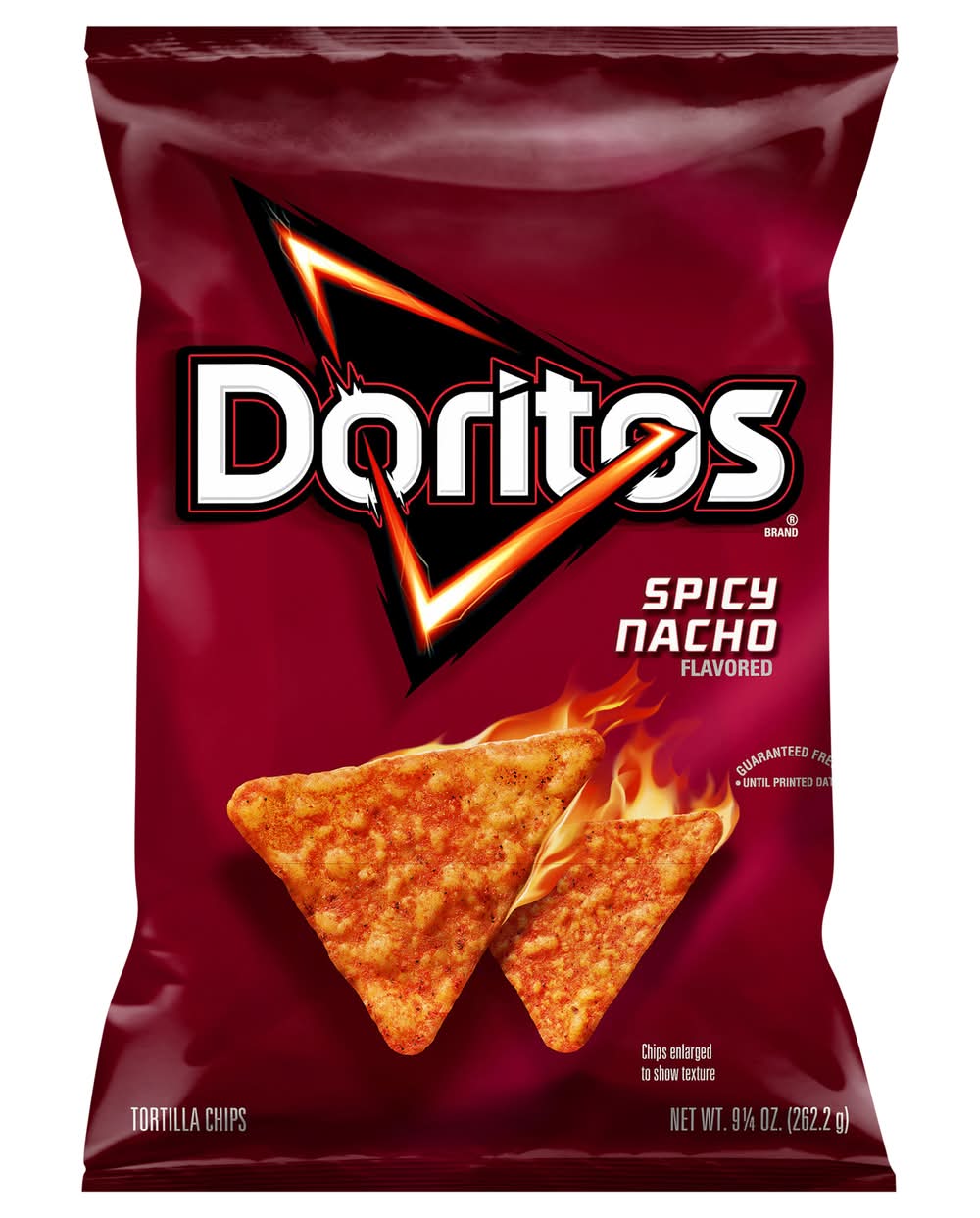 Doritos Flavored Tortilla Chips, Spicy Nacho (9.25 oz)