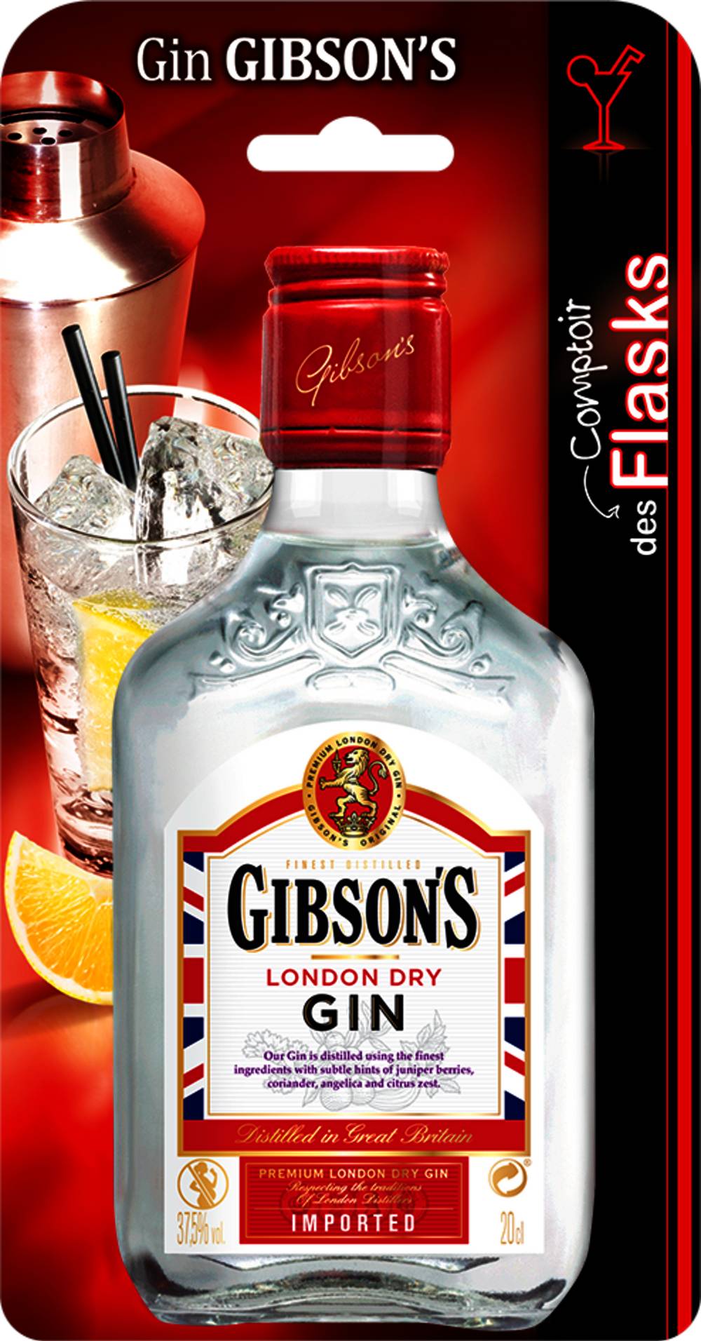 Gibson's - London dry gin (200 ml)