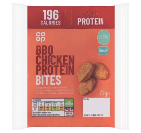 Co-op BBQ Chicken Protein Bites 72g