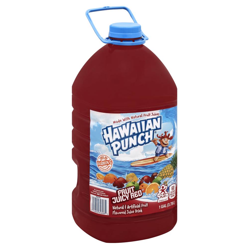 Hawaiian Punch Drink, Fruit Juice Red (1 gal)