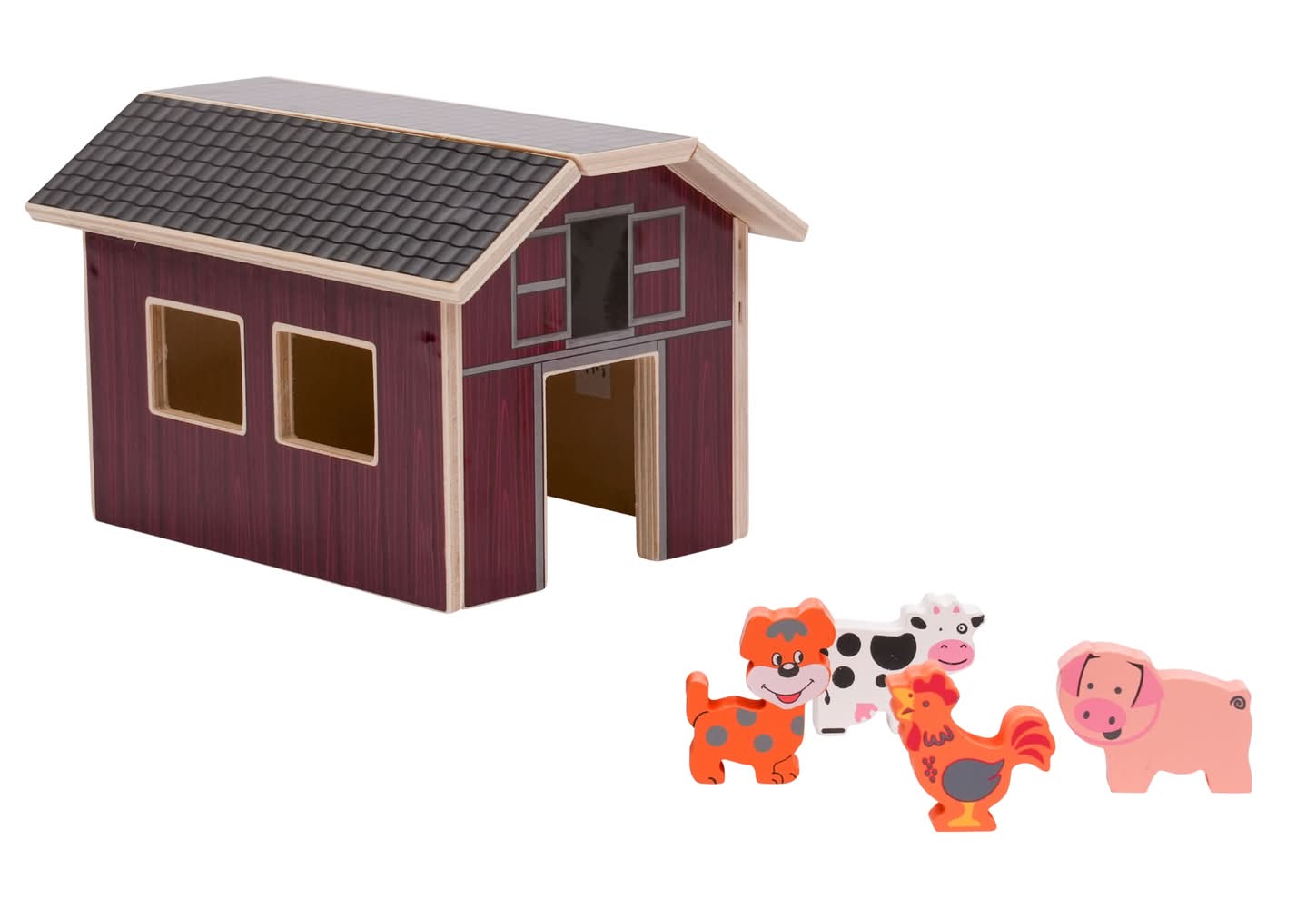 Build and Grow Barn With Animals Kid's Project Kit