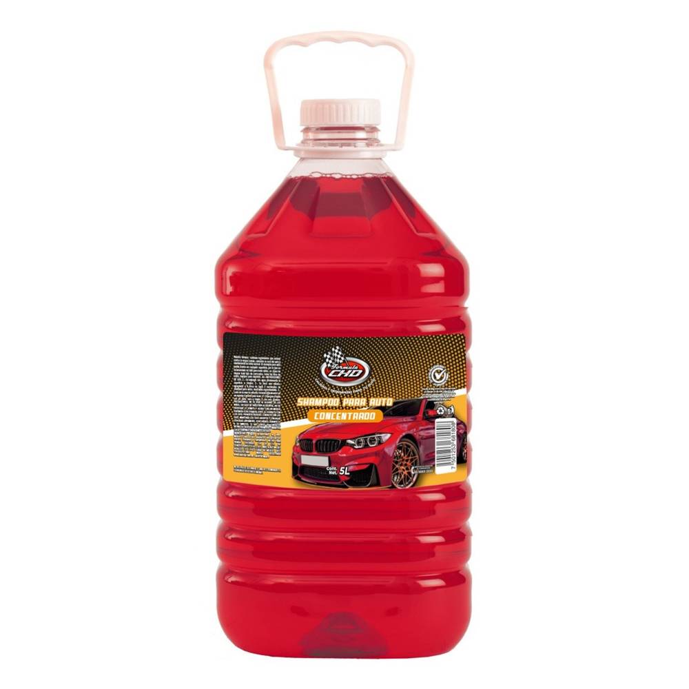 Fórmula Chd champú para autos