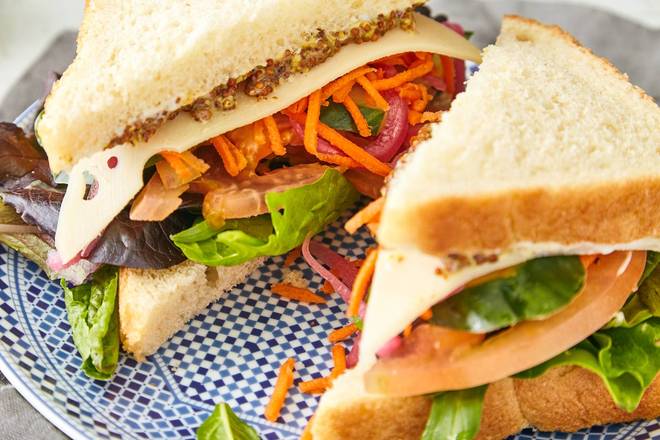 Fresh Veggie Pain de Mie