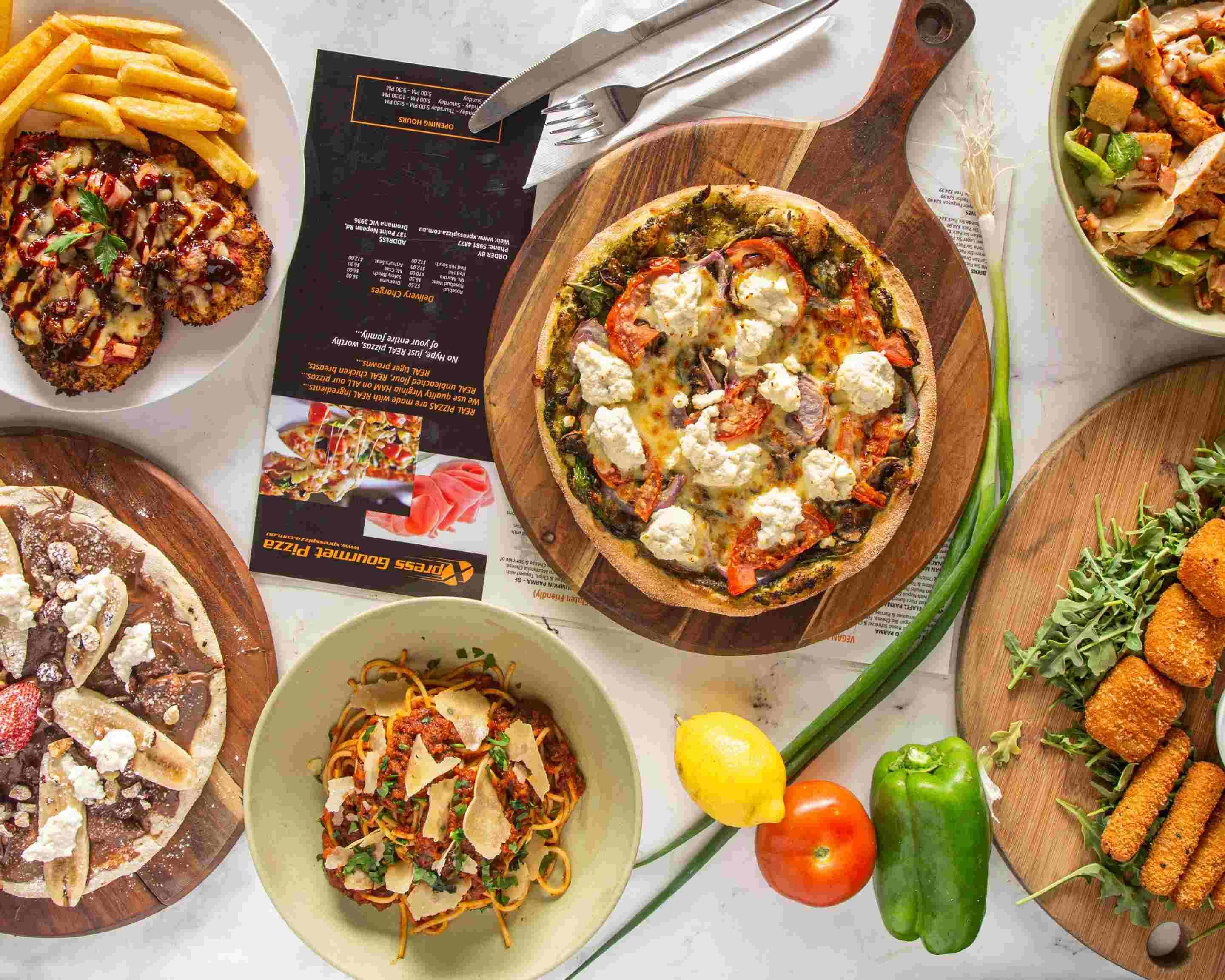 Xpress Gourmet Pizza and Pasta Dromana Menu Takeout in Mornington