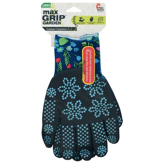 Midwest Gloves & Gear Max Grip Garden Ladies Gloves