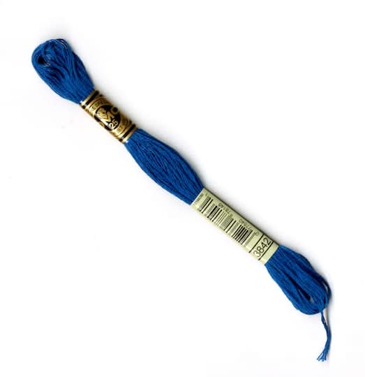 Dmc 6 Strand Embroidery Floss, Blue