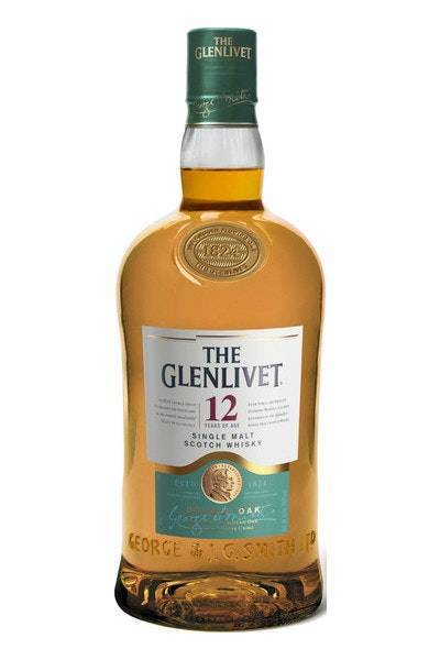 The Glenlivet 12 Year Old Single Malt Scotch Whisky (1.75L bottle)