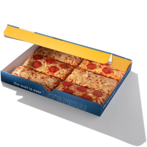 6 Slice Mixed Pizza Box