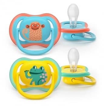 Chupete de silicona anatómico ultra air Philips Avent 2 ud.