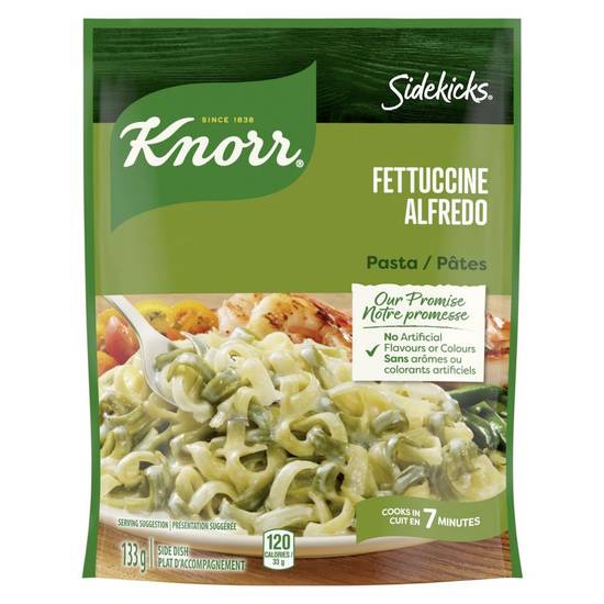 Knorr Sidekicks Fettuccine Alfredo Pasta (133 g)