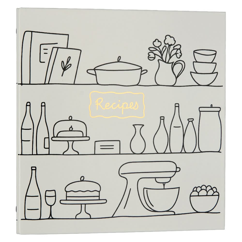 Pembrook Black and White Binder