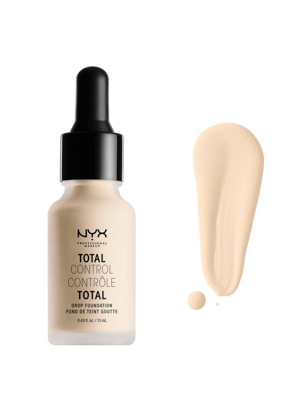 Nyx professional makeup base maquillaje total control pale (13 ml)