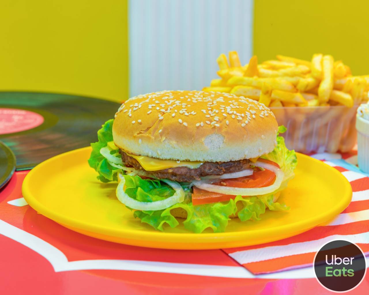 Le hamburger