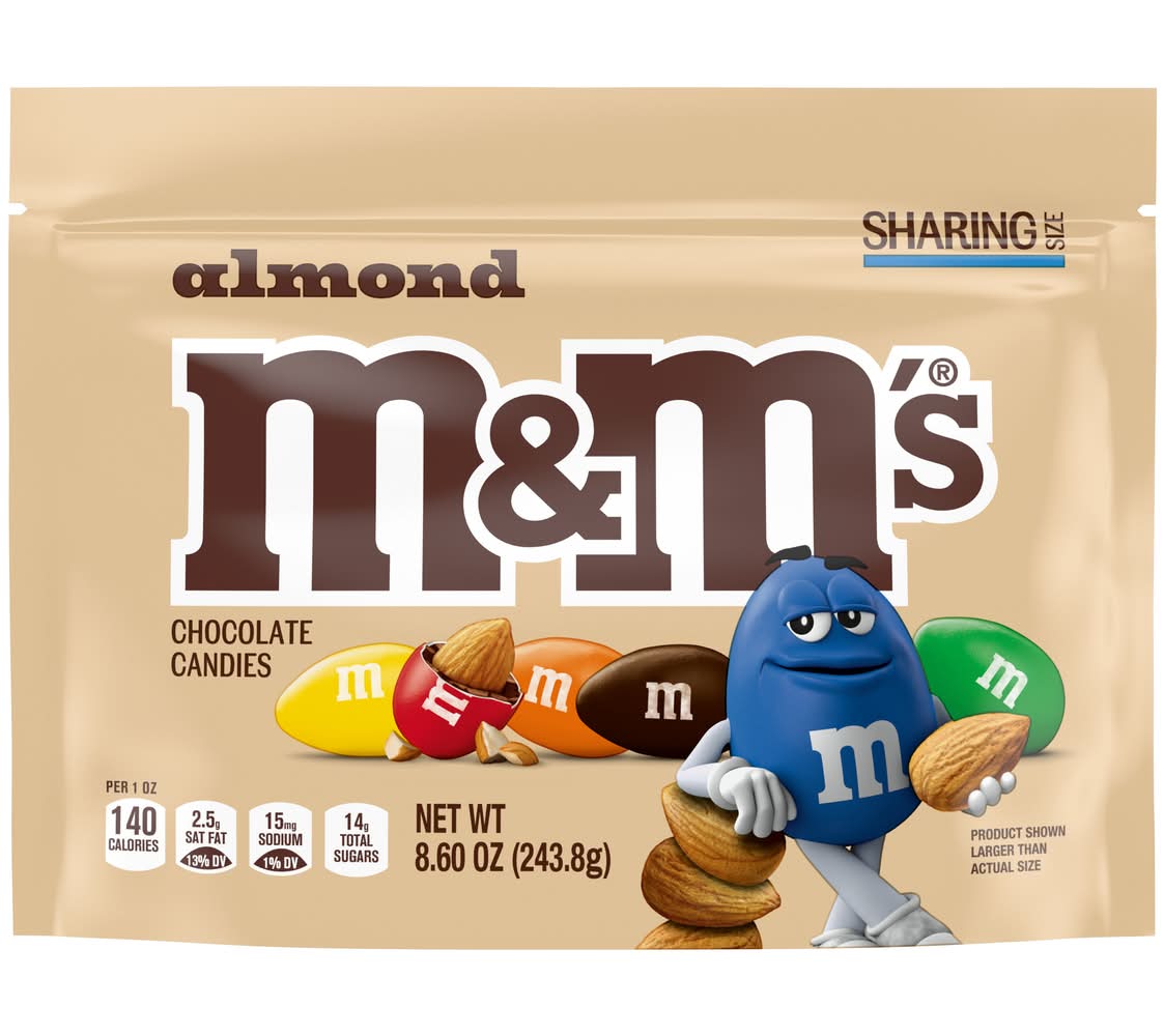 M&M's Chocolate Candies, Almond (8.6 oz)
