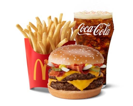 Double Quarter Pounder® with Cheese & Bacon Meal