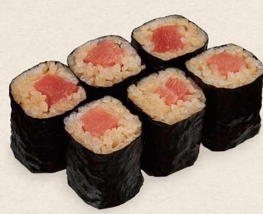 本まぐろ中とろ鉄火巻