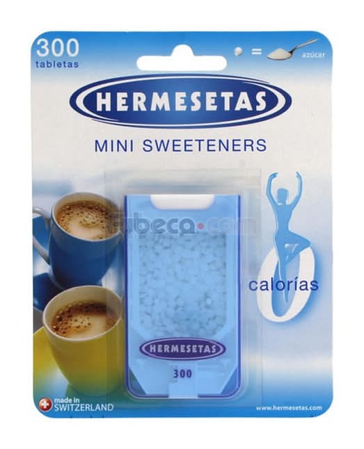 Edulcorantes Hermesetas Tabs C/300