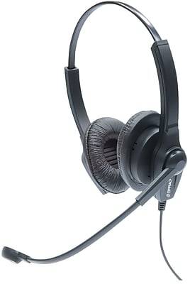 Spracht ZUM Noise Canceling Stereo Computer Headset, Over-the-Head, Black (ZUM3500)